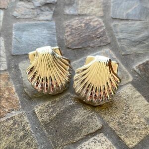 Sterling Silver Shell Earrings
